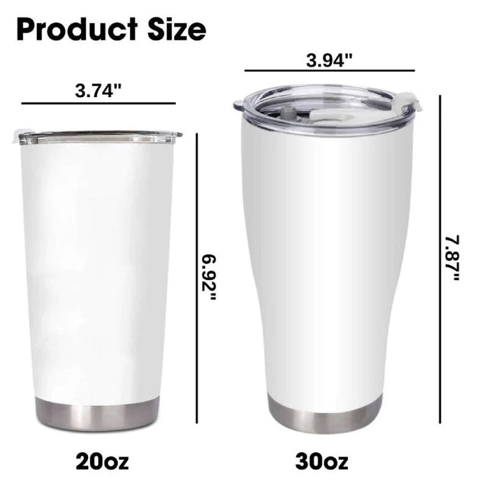 My inner serial killer - Gift for yourself/friends - Personalised Skull Custom Tumbler