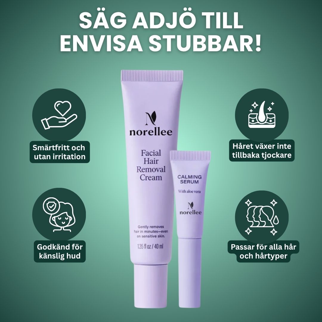 Norellee-Hårborttagningskräm-Ansikte