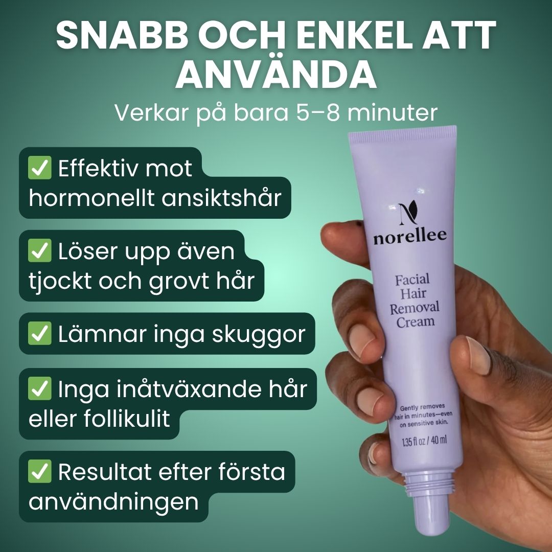 Norellee-Hårborttagningskräm-Ansikte