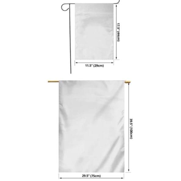 Personalized Garden/House Flag — In This House We Do