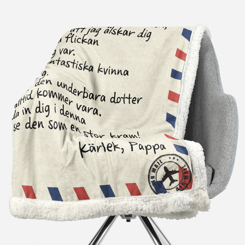 Filt Från Far till Dotter - För min fina dotter