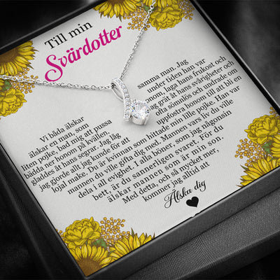 Halsbandshänge från svärmor till svärdotter - För min vackra svärdotter