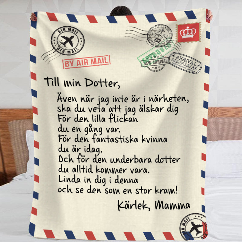 Filt Från Mor till Dotter - För min fina dotter