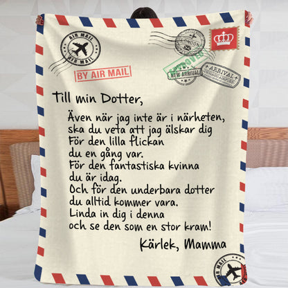 Filt Från Mor till Dotter - För min fina dotter