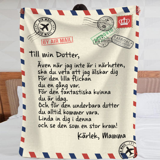 Filt Från Mor till Dotter - För min fina dotter