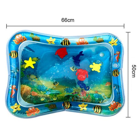 Uppblåsbar vattenmatta för spädbarn