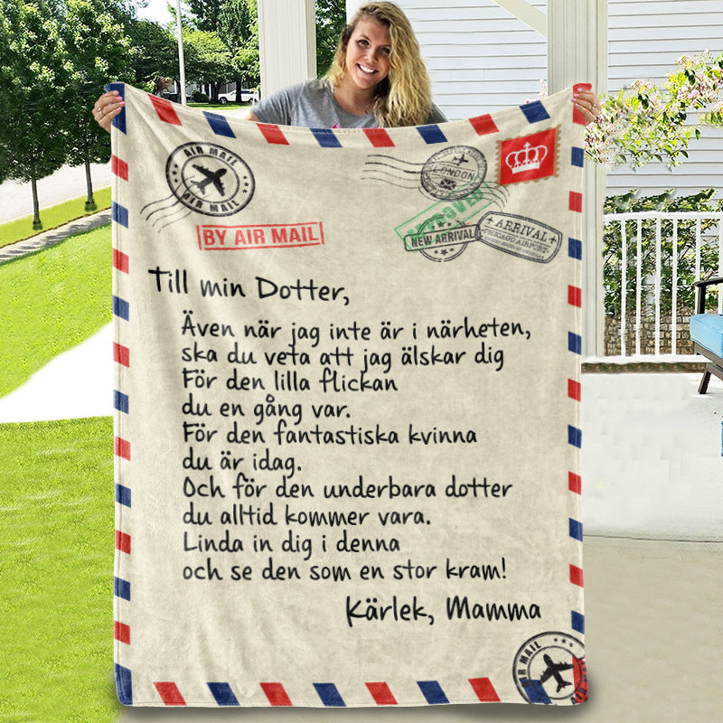 Filt Från Mor till Dotter - För min fina dotter