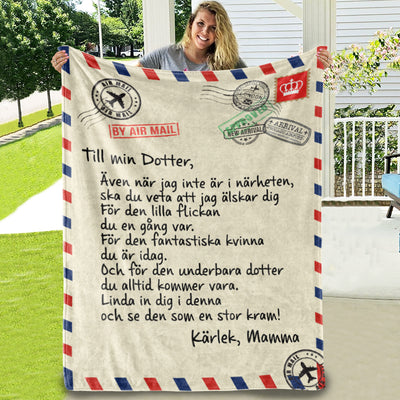 Filt Från Mor till Dotter - För min fina dotter