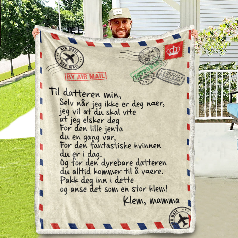 Filt Från Mor till Dotter - För min fina dotter