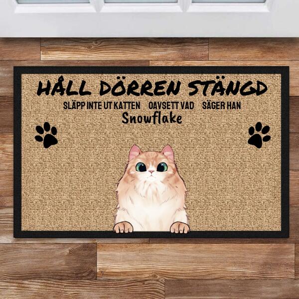 Välkommen - Personanpassad husdjursmatta