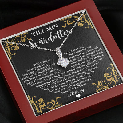 Halsbandshänge från svärmor till svärdotter -  Jag är stolt över dig