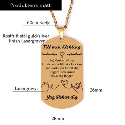 Vi är bundna av ödet - Hänge för en älskad