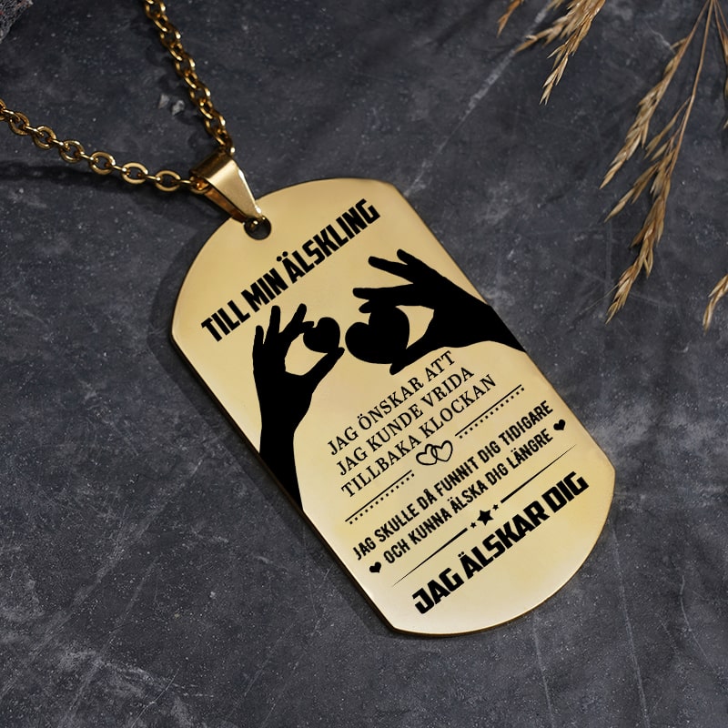 Kärleken är i våra händer - Hänge för en älskad