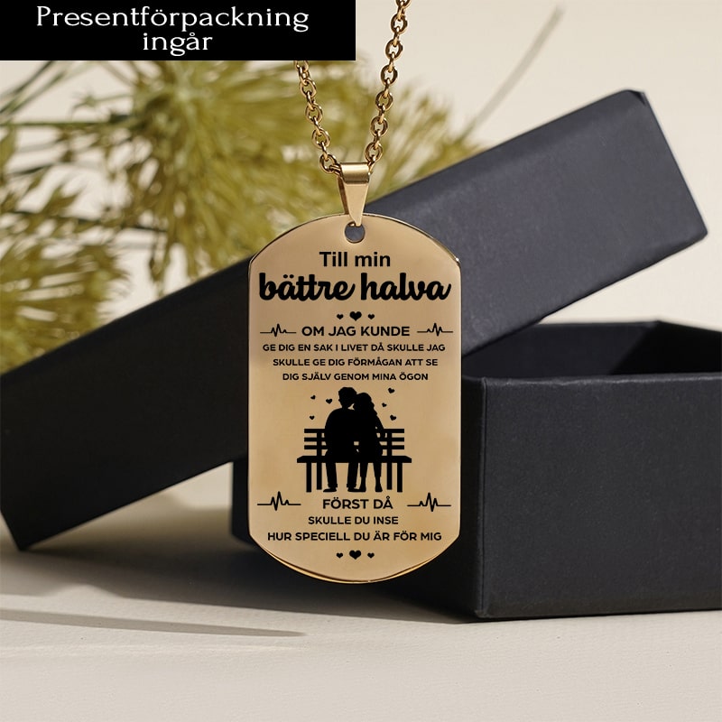 Vi är gjorda för varandra - Hänge för en älskad