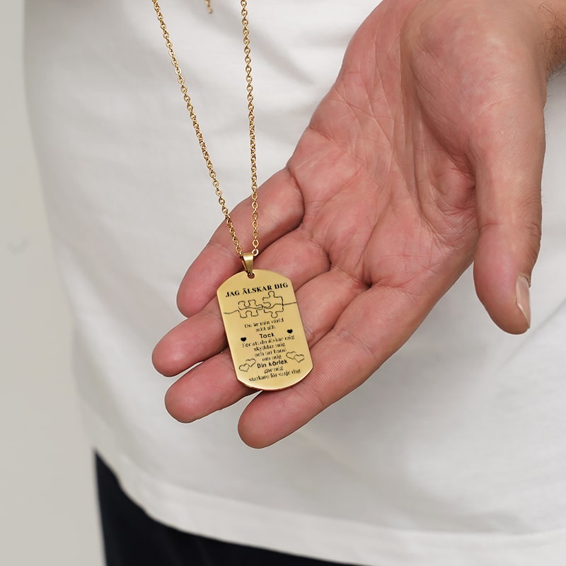 Vi kompletterar varandra - Hänge för en älskad