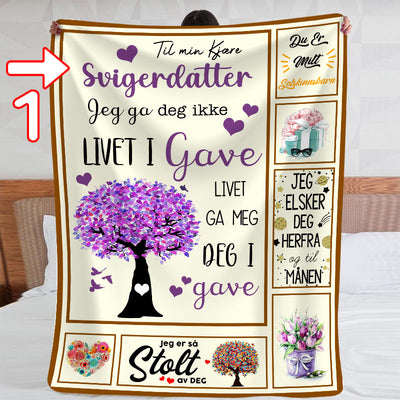 Filt Från Mor till Dotter - "Du är mitt solskensbarn"