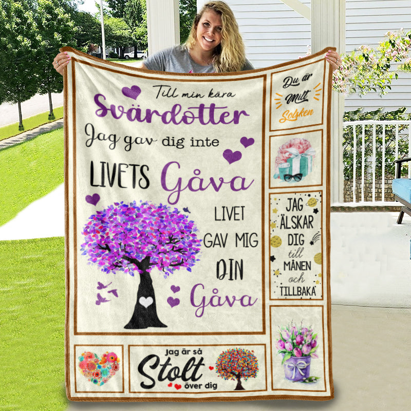 Filt Från Mor till Dotter - "Du är mitt solskensbarn"