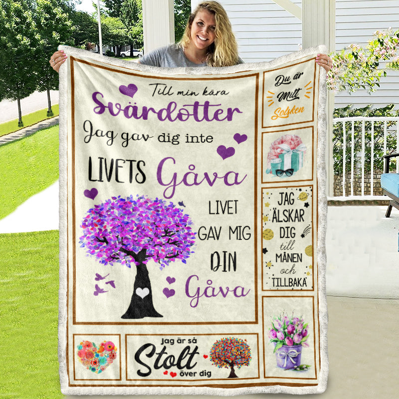 Filt Från Mor till Dotter - "Du är mitt solskensbarn"