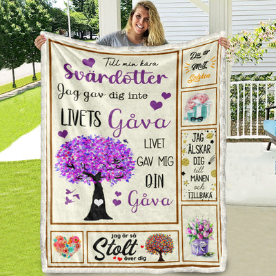 Filt Från Mor till Dotter - "Du är mitt solskensbarn"