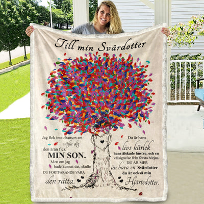 Filt Från Mor till Dotter - "Mitt hjärtas dotter"