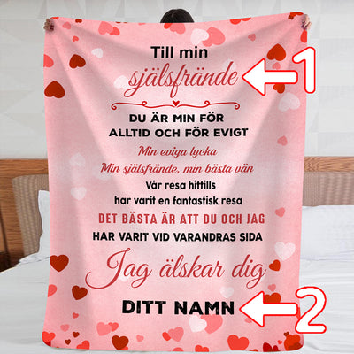 Filt för en älskad - "En liten känsla av kärlek"