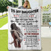 Blanket from mom to daughter with love and blessing - Galaxate