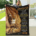 Blanket from mom to daughter with heartfelt wishes - Galaxate