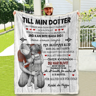 Filt Från Far till Dotter - "Min lilla flicka"