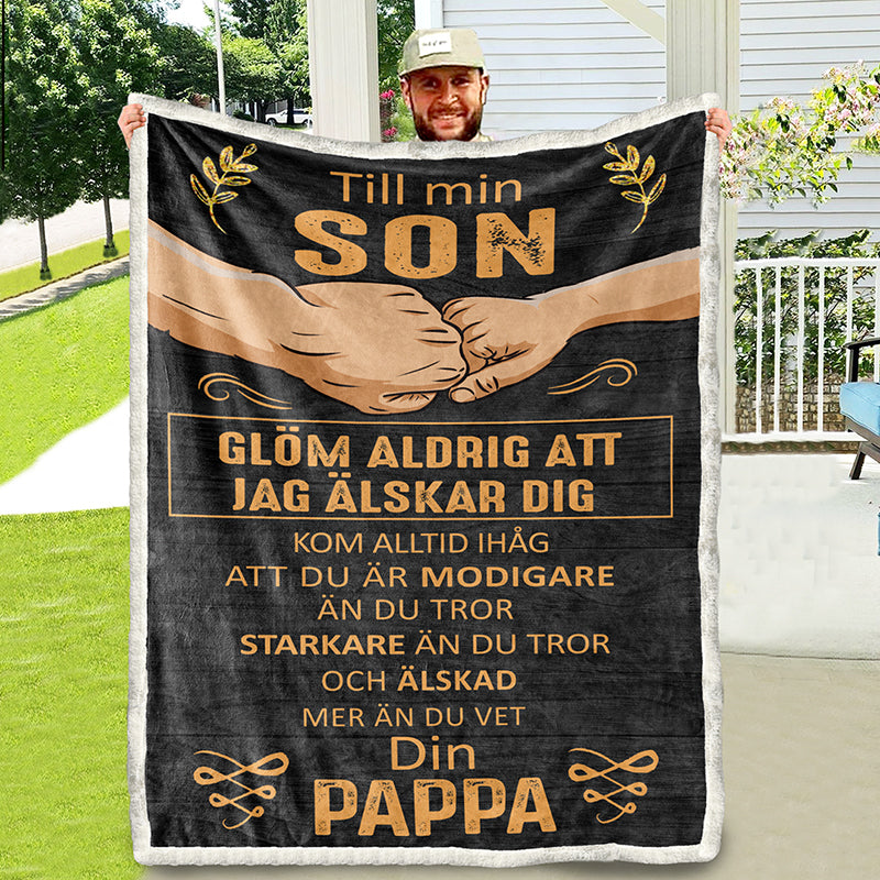 Filt Från Far till son - "Du är min styrka"