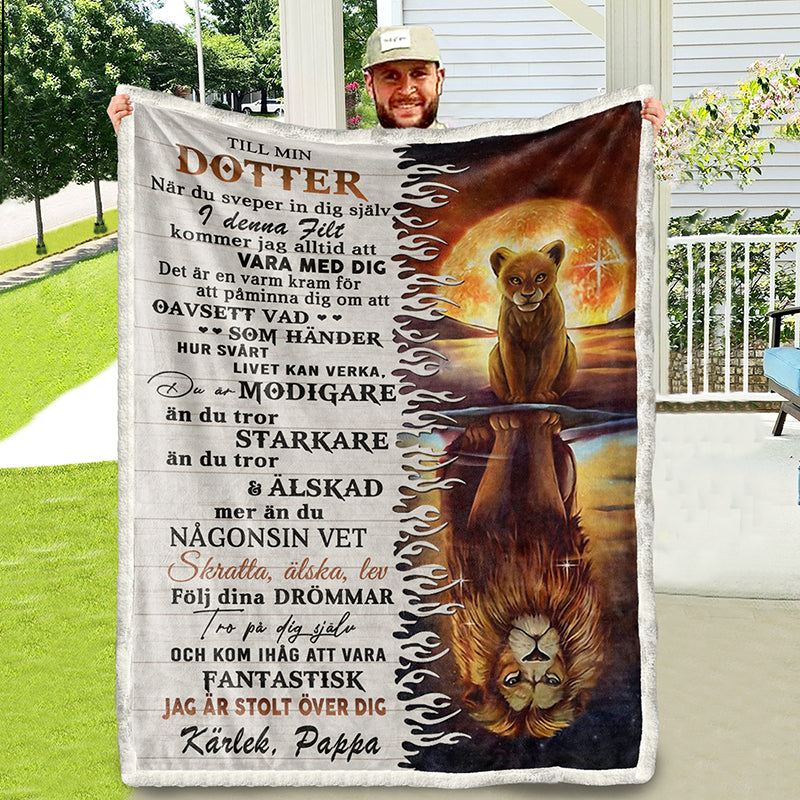 Filt Från Far till Dotter - "Min styrka finns i dig"