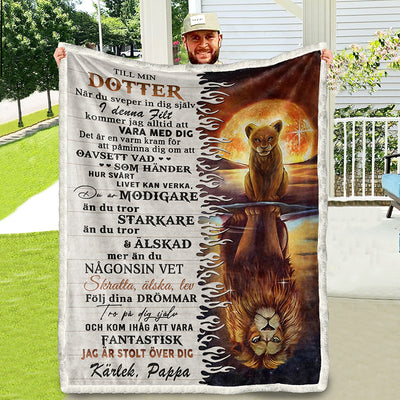 Filt Från Far till Dotter - "Min styrka finns i dig"