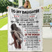 Blanket from mom to daughter with love and blessing - Galaxate