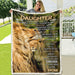 Blanket from mom to daughter with gratitude, that I have you - Galaxate