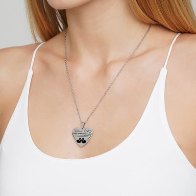 Du ger mig vingar - Graverat hjärthänge för en älskad