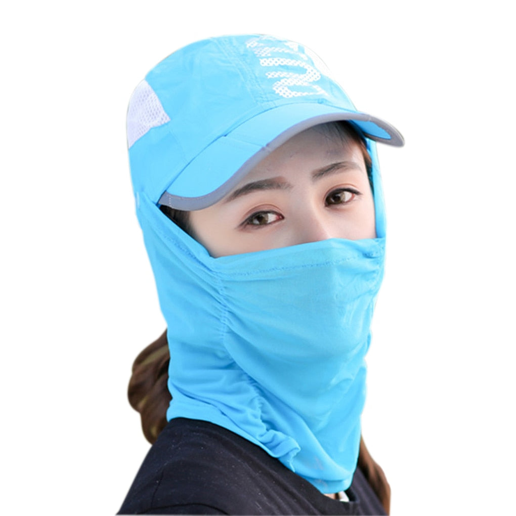 UV-skydd hopfällbar solhatt