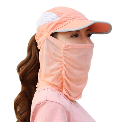 UV-skydd hopfällbar solhatt