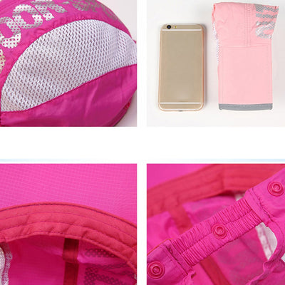 UV-skydd hopfällbar solhatt