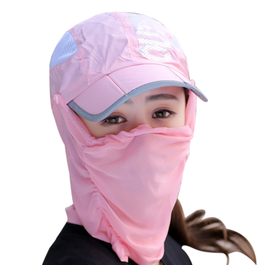 UV-skydd hopfällbar solhatt