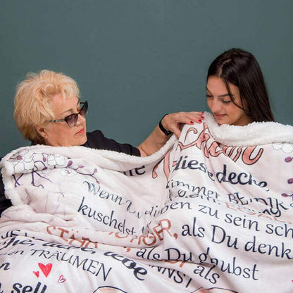 Filt Från Mor till Dotter - "Du är mitt solskensbarn"