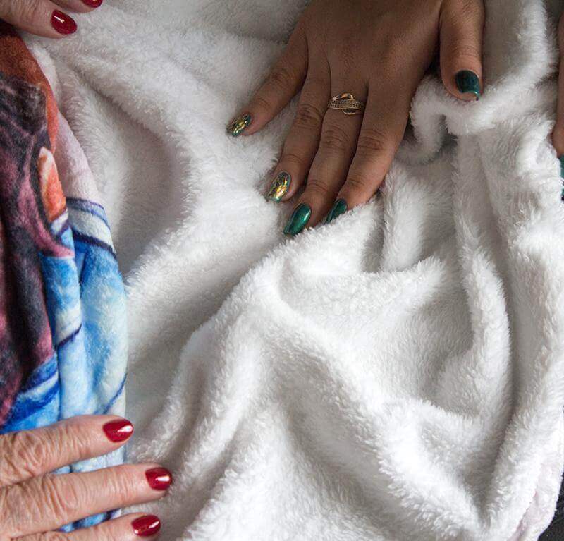 Filt Från Mor till Dotter - "Du är mitt solskensbarn"