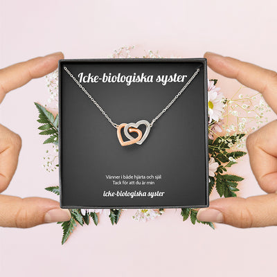 Halsbandshänge för icke-biologisk syster - Vänner i både hjärta och själ