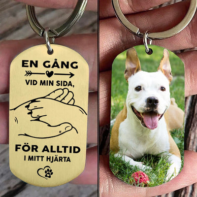 Personlig nyckelring till minne av din hund