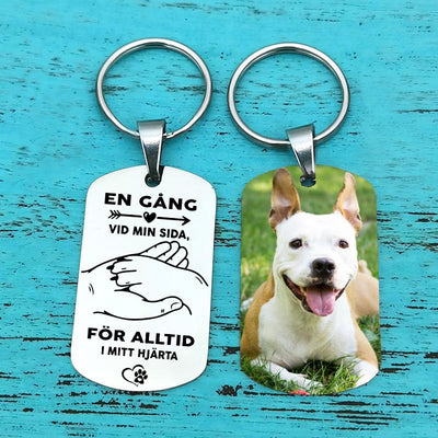 Personlig nyckelring till minne av din hund