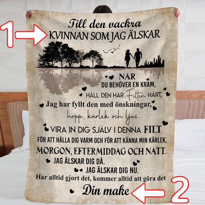 Filt från en man till en kvinna - "Kärlek är allsmäktig"