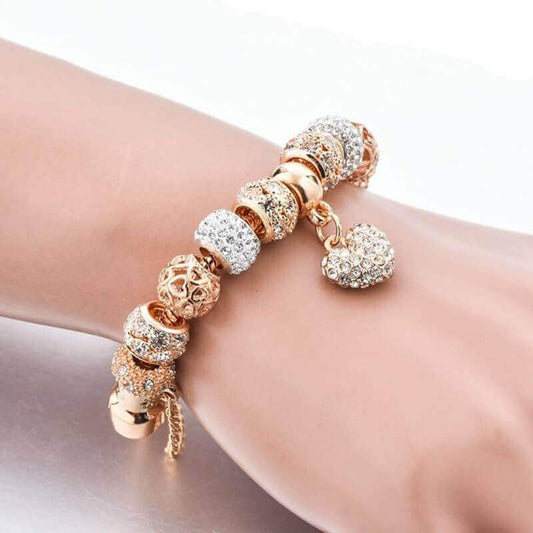 Armband "Crystal Heart"