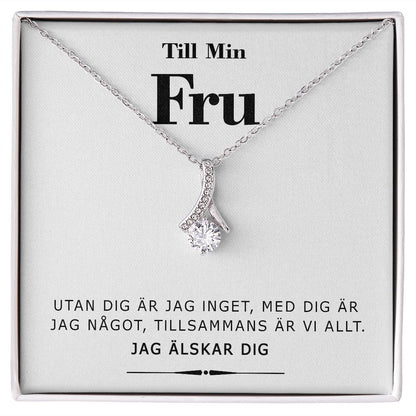 Halsbandshänge till din fru "Kärlek"