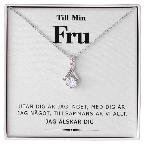 Halsbandshänge till din fru "Kärlek"