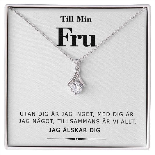 Halsbandshänge till din fru "Kärlek"