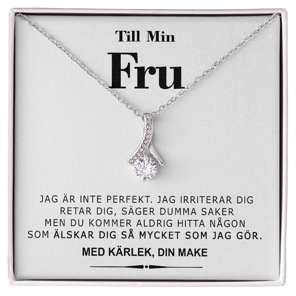 Halsbandshänge till din fru "Perfekt"