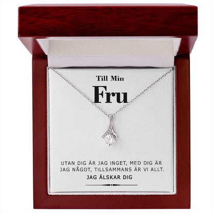 Halsbandshänge till din fru "Kärlek"